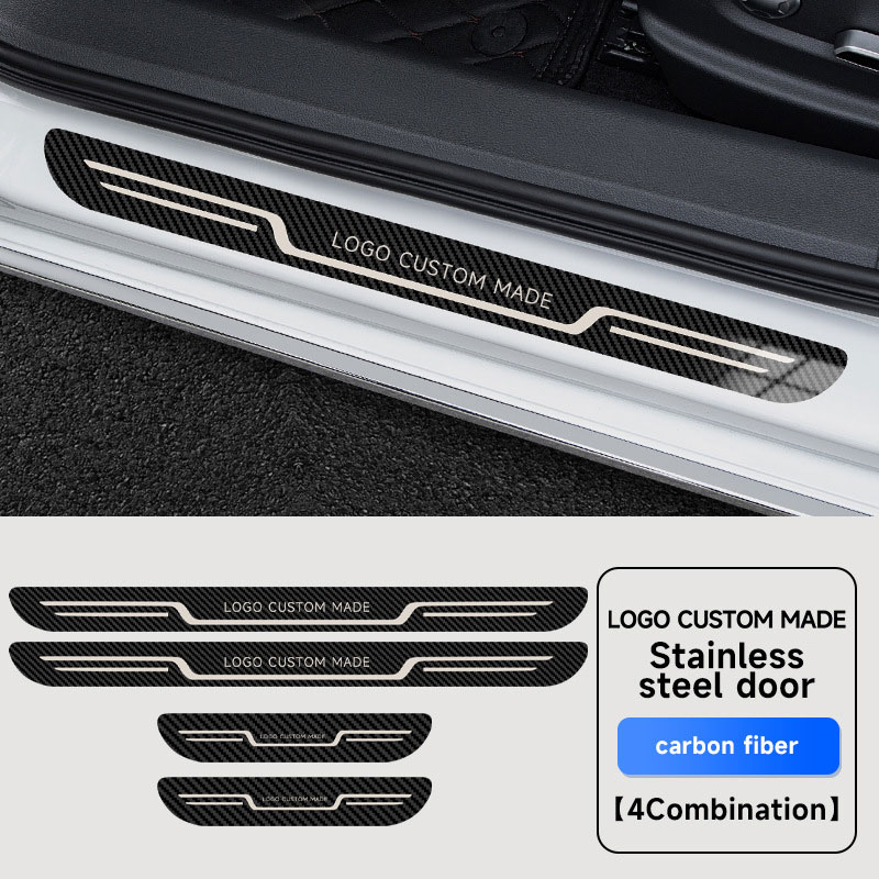 Ford car stainless steel threshold strip anti stepping and anti ...