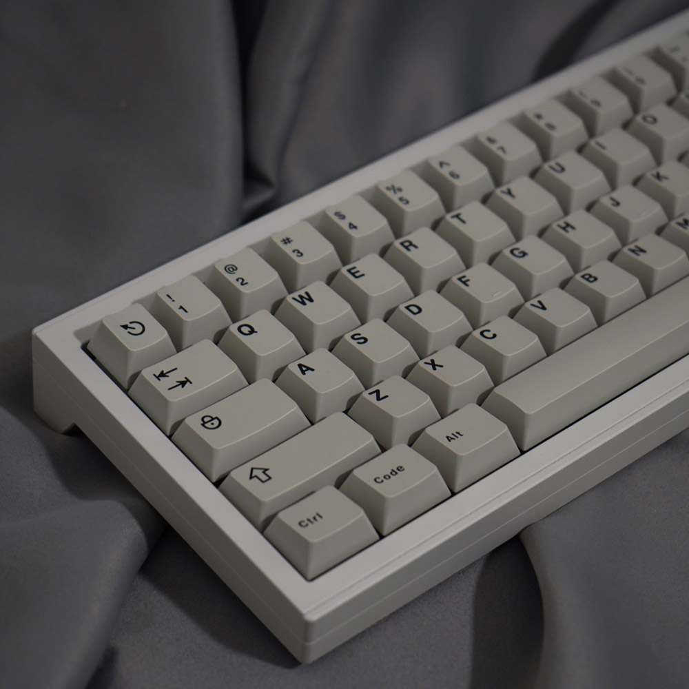WOB Black Keycaps ABS Double-shot Cherry Profile Keycaps Custom keycaps ...
