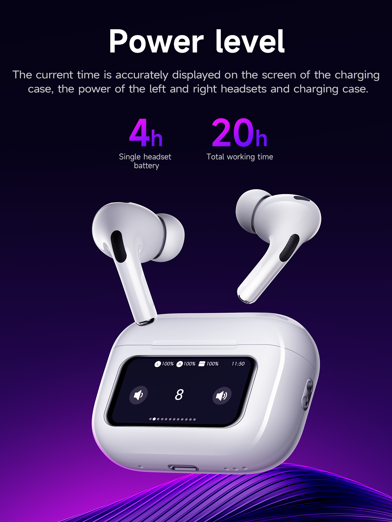 HOCO Original EW72 TWS True Wireless Bluetooth Earphones ANC Noise ...