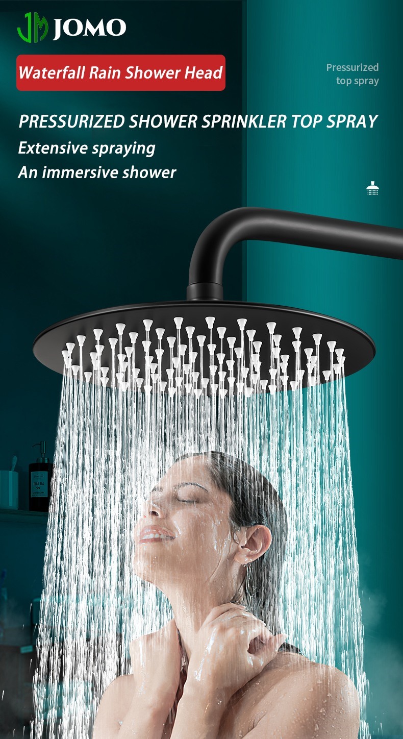 【JOMO】COD 8 10 12 Inch Ultra Thin 304 Stainless Steel Circular Rain ...