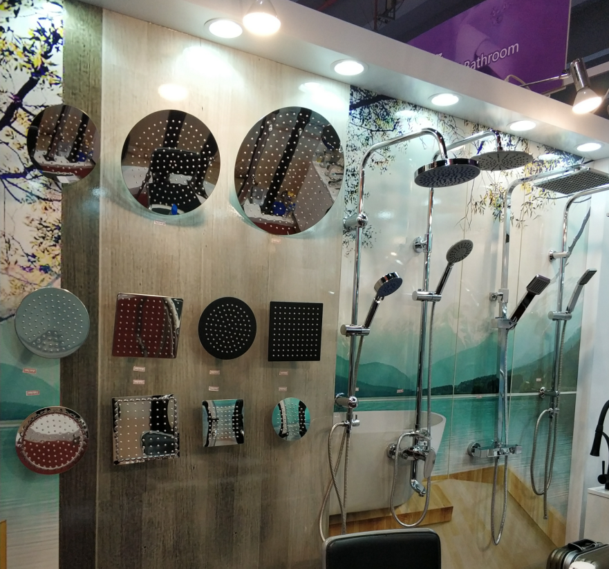 【JOMO】COD 8/10/12 Inch Ultra Thin 304 Stainless Steel Rain Shower Head ...