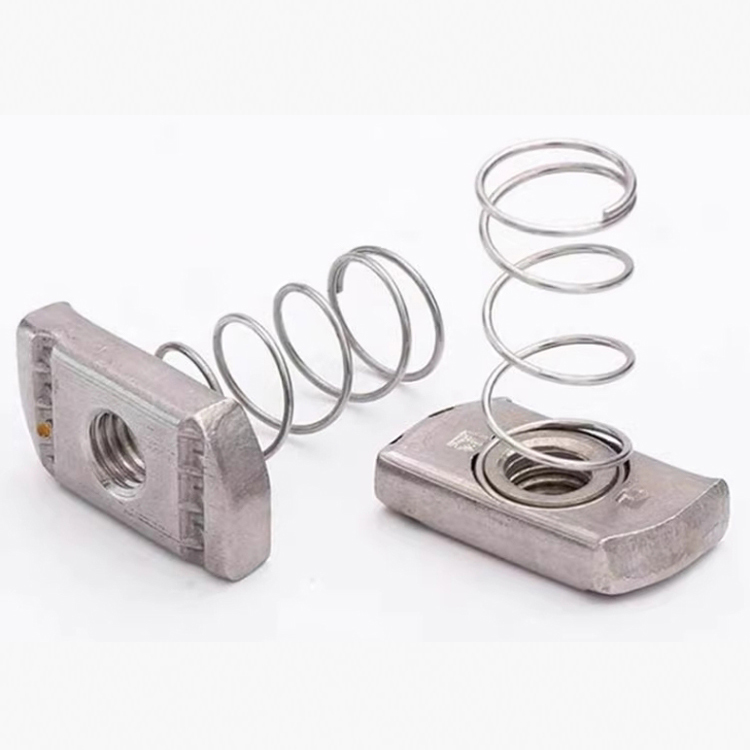 Spring Nut Zinc Plating Hot Dip Galvanized YIYANG M6 M8 M10 M12 Strut ...