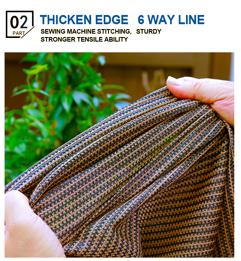Gold Star Sun Shade Net Waterproof Garden Net Anti UV 90% Farm Plants ...