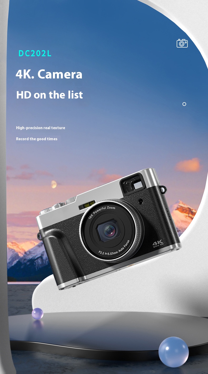 SD DC202L HD Camera Photography Digital Camera Home Shooting Selfie SLR ...
