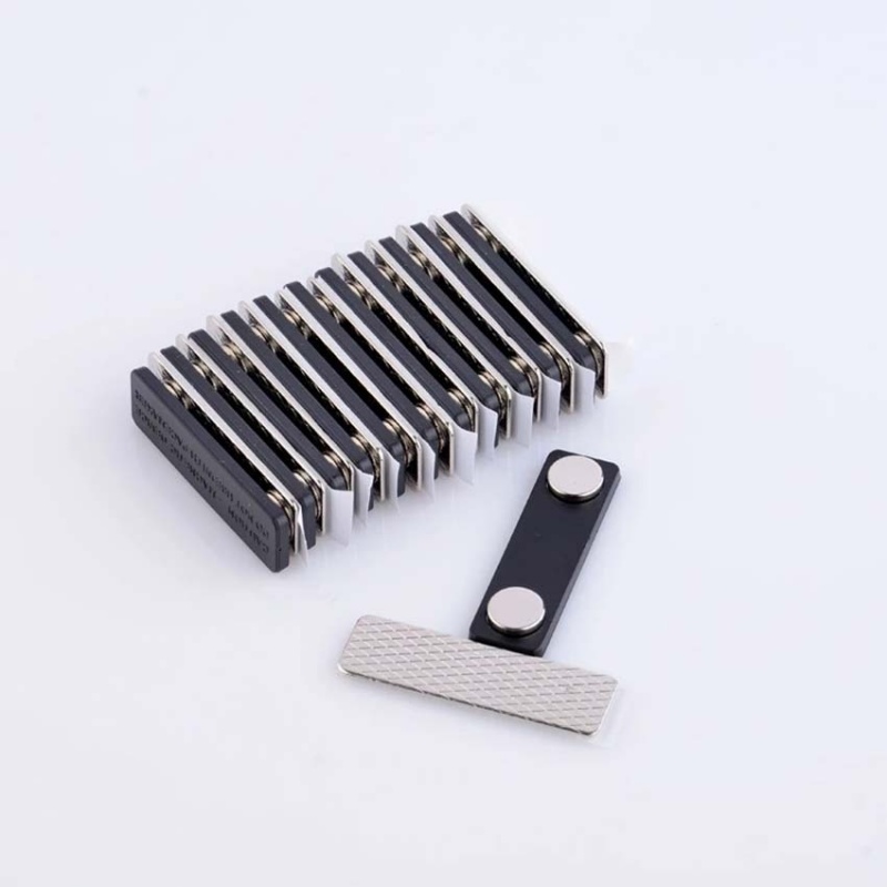 100/200/300pcs Magnetic Badge Nameplate/Adhesive Magnet/Name Tag ...