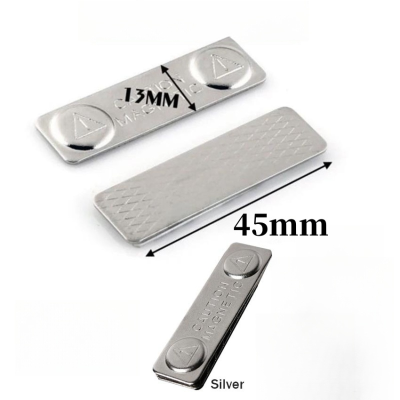 100/200/300pcs Magnetic Badge Nameplate/Adhesive Magnet/Name Tag ...