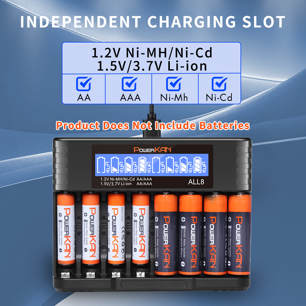 Buy Universal Ni-Mh (AA/AAA/C/D/9v) Battery Charger B1531 From £10.99