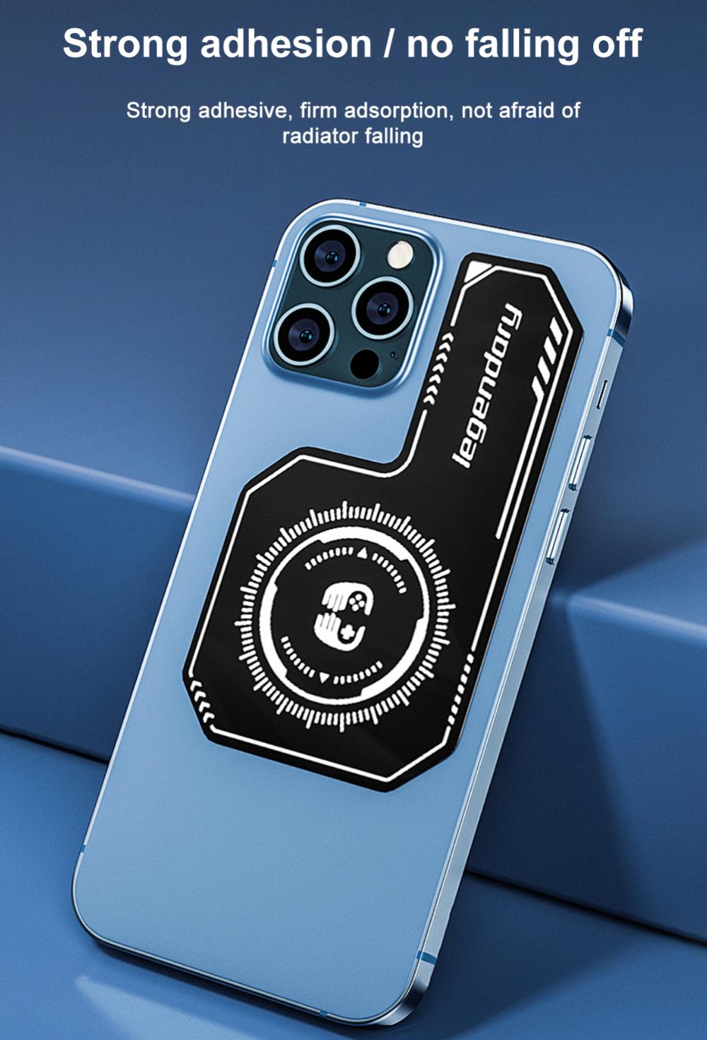 Dissipatore Magnetico Per Telefono - 5 Pezzi In Metallo, Adesivo, Per Raffreddare Smartphone, Tablet E Schede Grafiche