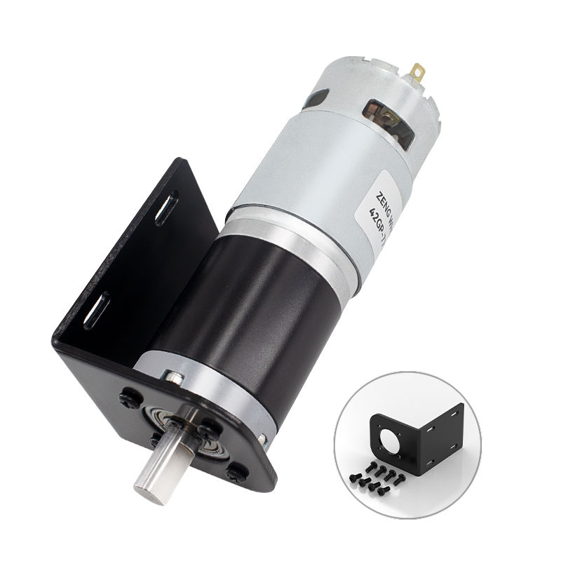 42GP-775 Planetengetriebemotor – 12V/24V, Hohes Drehmoment, 421 U/min Bei 24V, 8 Mm Welle, Für Projekte
