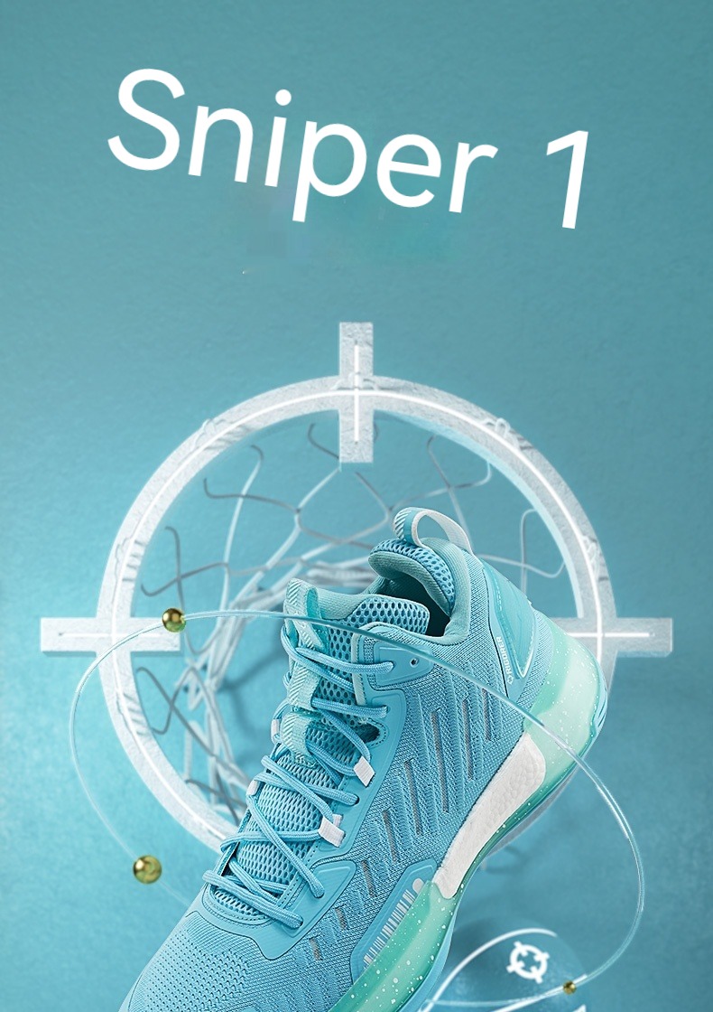 Rigorer Sniper 1 Basketball Shoes for Men Combat Training Spike Cushioning Anti slip Mesh Breathable Men s Sport Shoes Sneakers Shopee Philippines