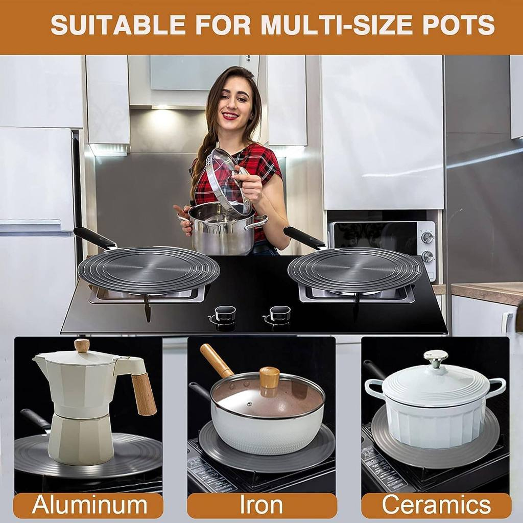 【New Upgrade】Kitchen Gas Stove Heat Conduction Plate Household Gas ...