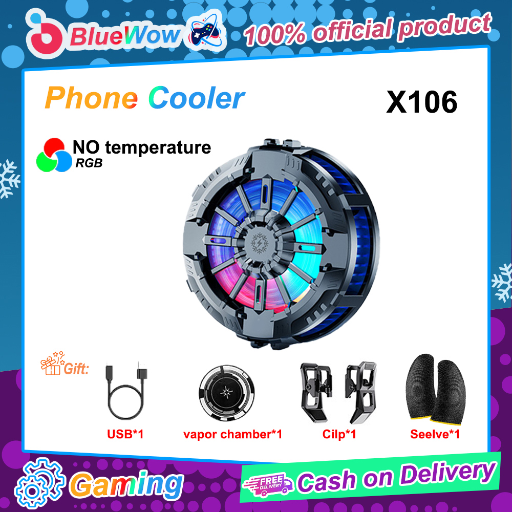 BlueWow X106/X76/X16 15W Ice Phone Radiator for Mobile Phone Phablet ...