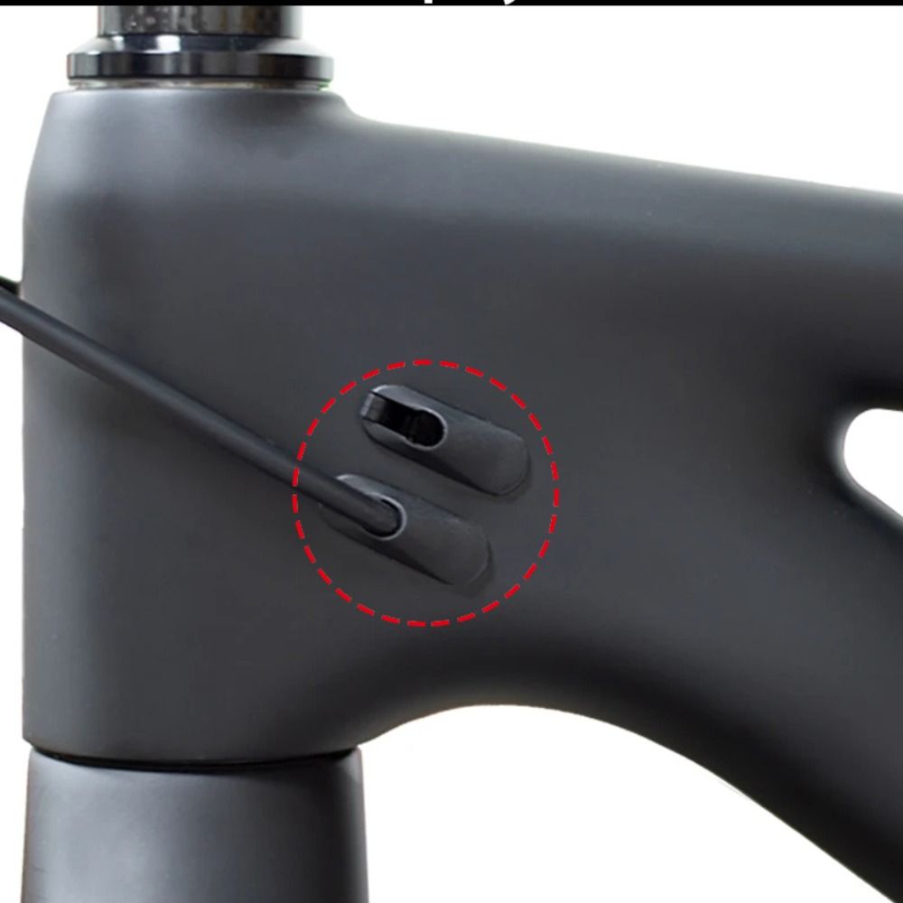 OPTIMISTI Cable Routing Frame Plug, Durable 24X8.5 Bike Brake Line ...