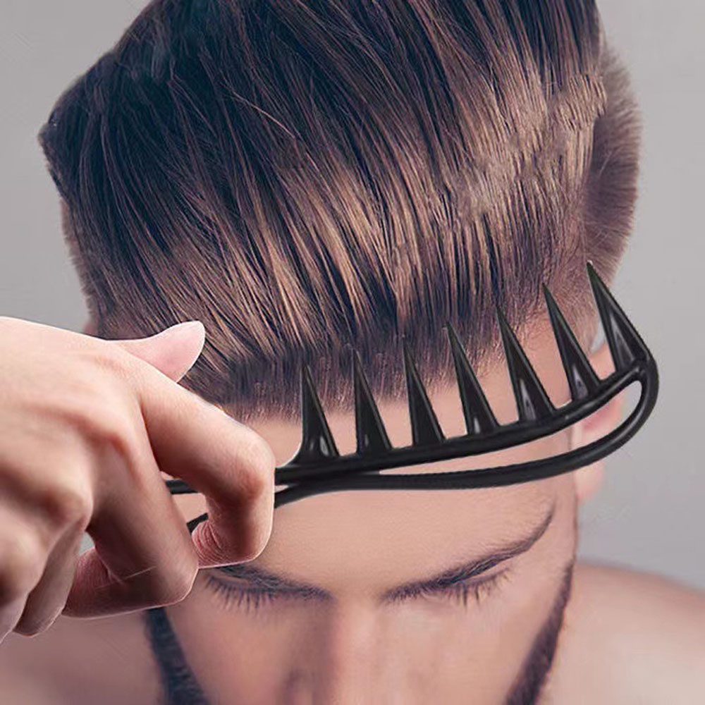 SEVICH Double-sided Wide Tooth Texture Comb Curly Hair Antistatic Shark ...