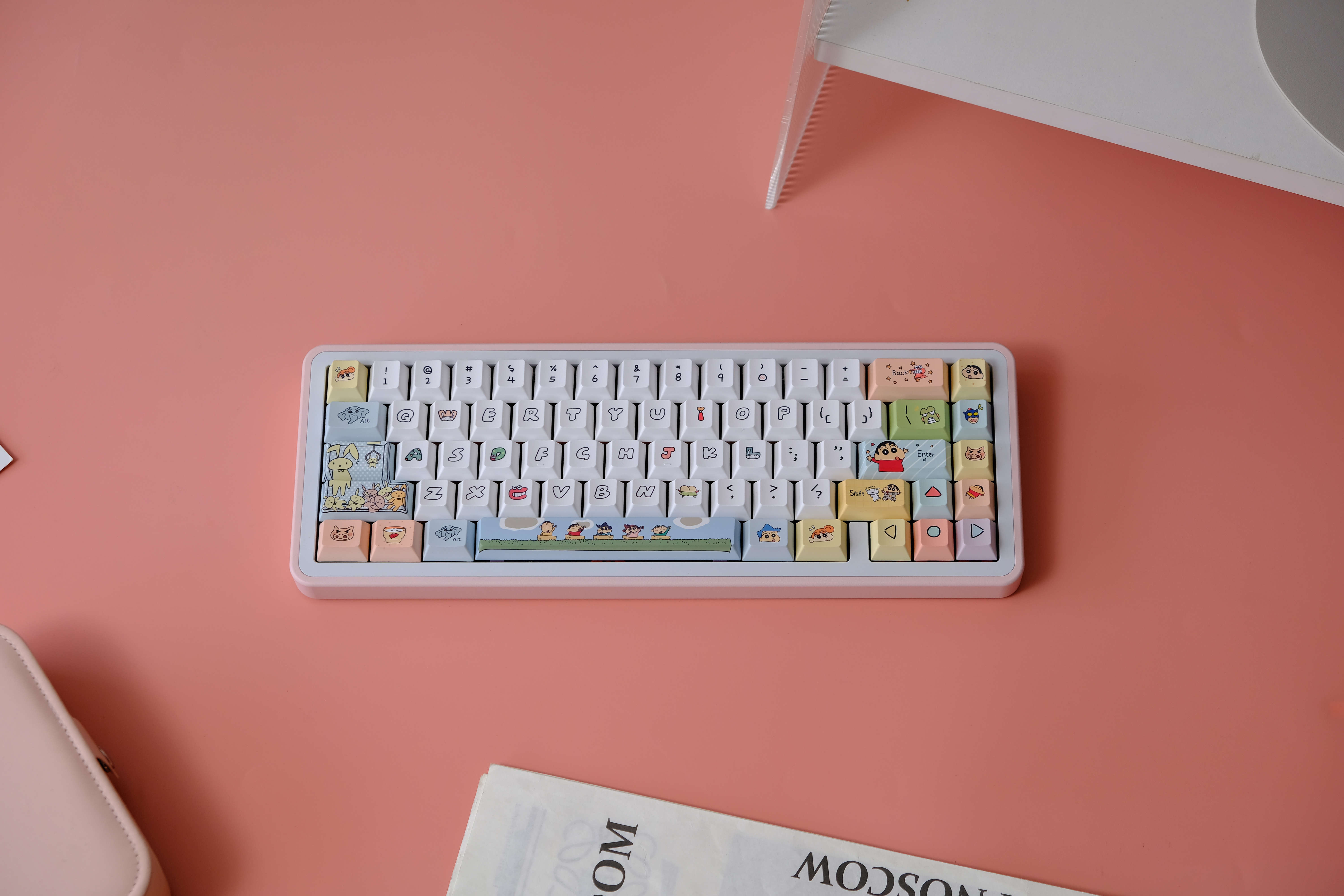 Crayon Shin-chan Keycap 151 Keys PBT Material Cherry Profile DYE-SUB ...