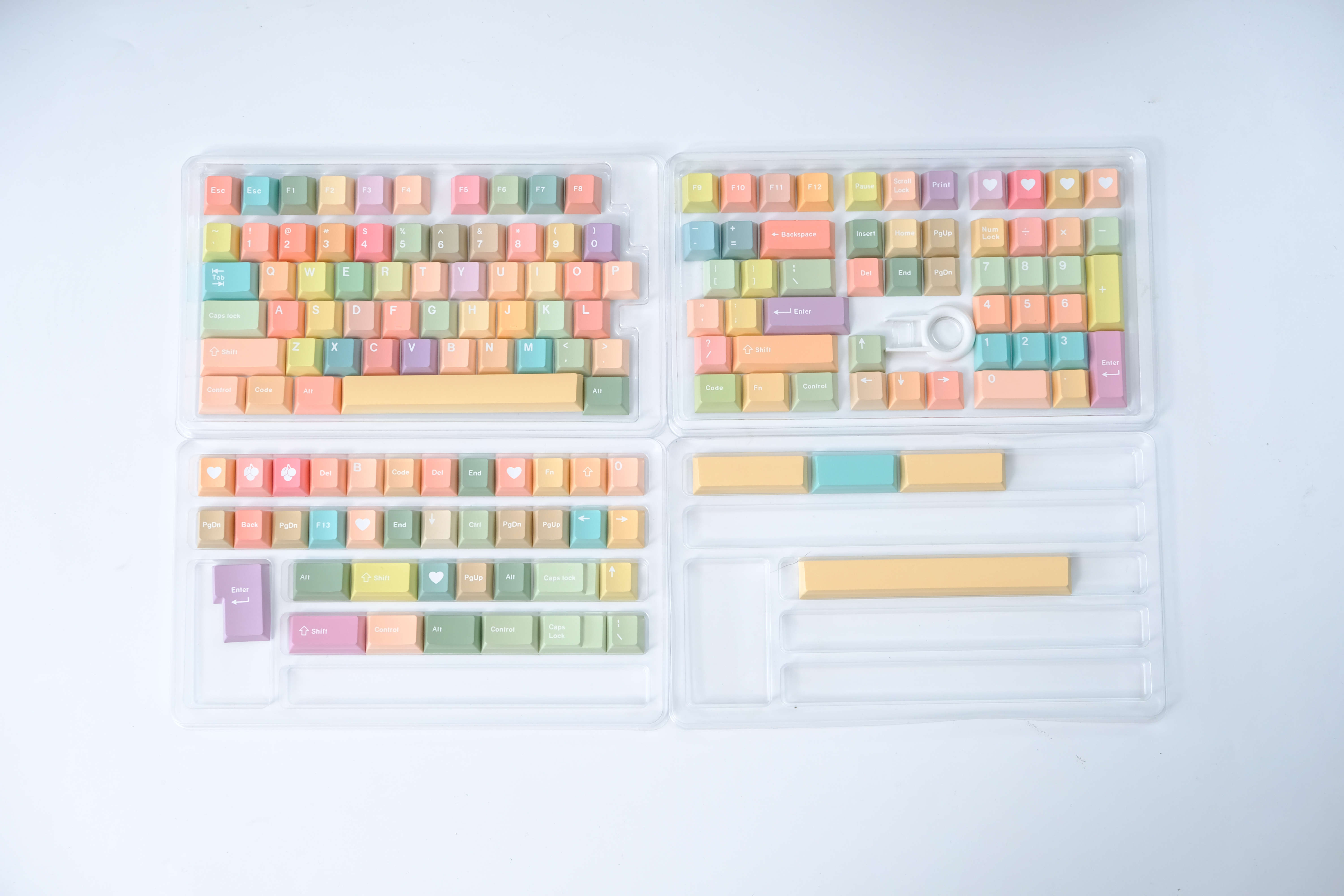 Candy Keycap 151 Keys PBT Material Cherry/MOA Profile DYE-SUB ...