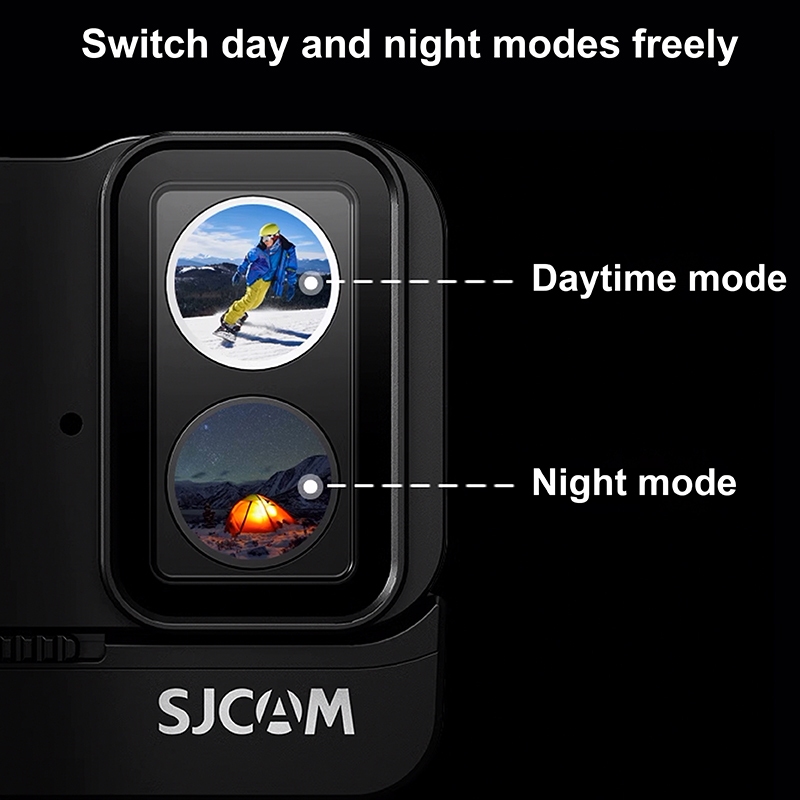 SJCAM SJ20 Dual Lens : une action-cam baroque dotée de deux capteurs