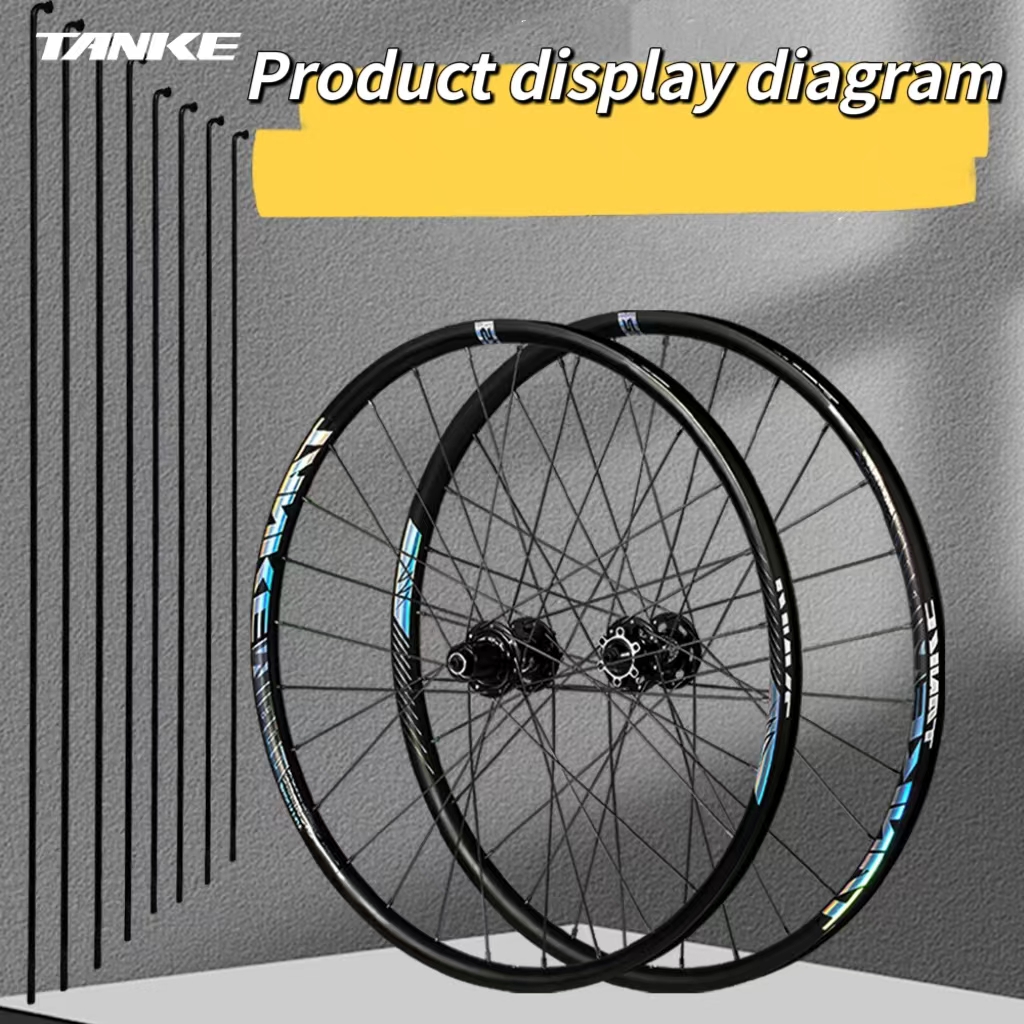 36PCS TANKE Spokes Bicycle Spokes w/Nipples 26 29 Mountain Bike MTB  Wheel Spokes