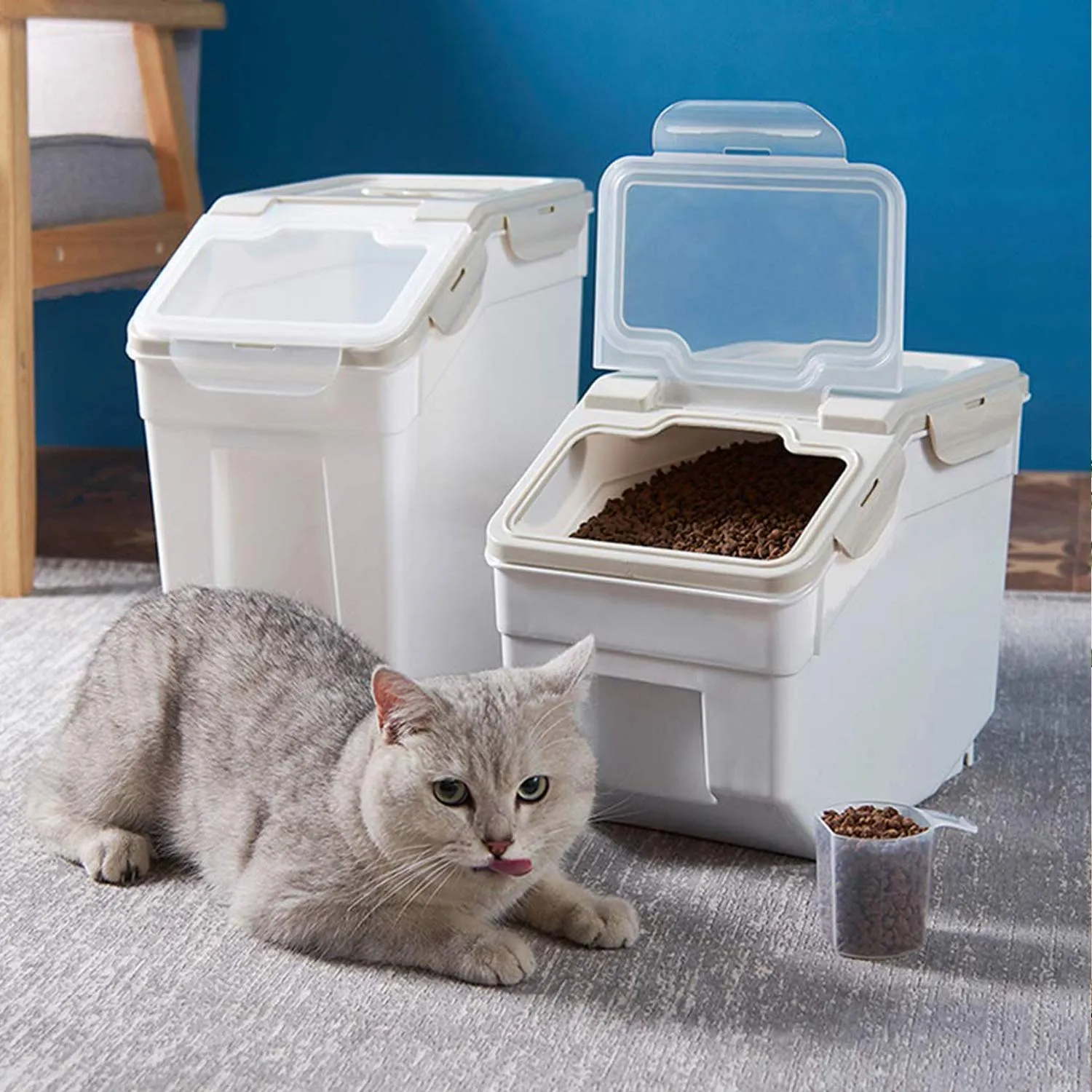 Multiple Function Food Storage Organizer Rice Storage Rice Container ...