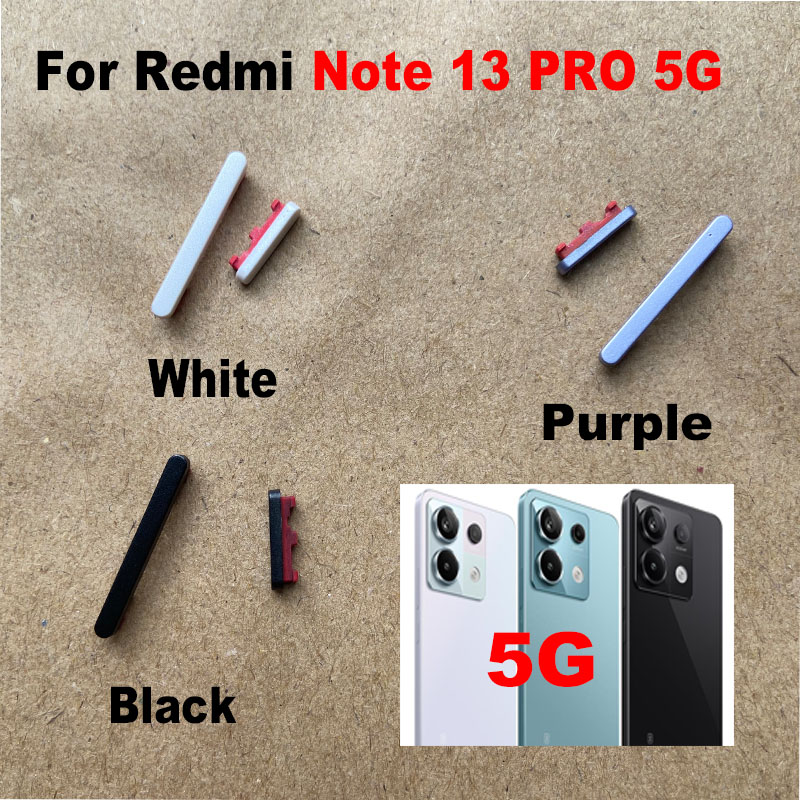 1PCS For Xiaomi Redmi Note 13 Pro 4G 5G Power Volume Side Button ...