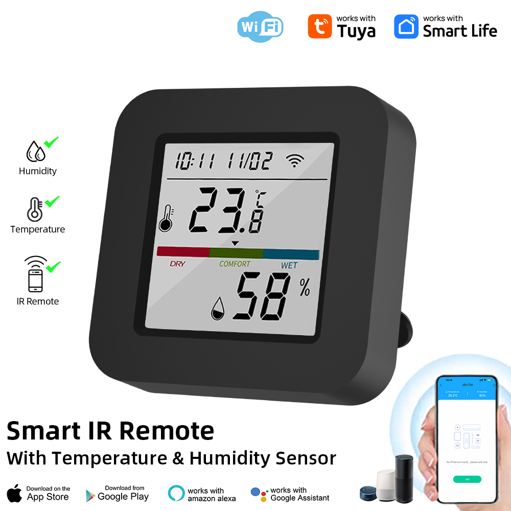 Tuya Smart University Infrared Remote Control, with TV/Air Conditioning ...