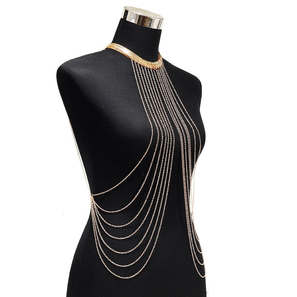 European American Foreign Trade body chain Bikini Tassel body chain ...
