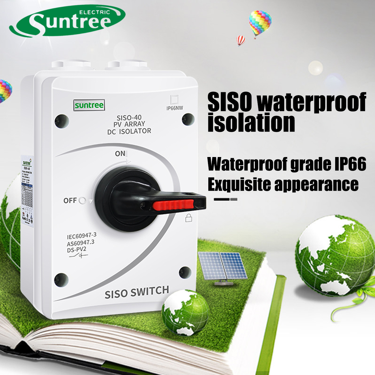 SUNTREE ELECTRIC Solar Power Generation DC Photovoltaic Isolation ...