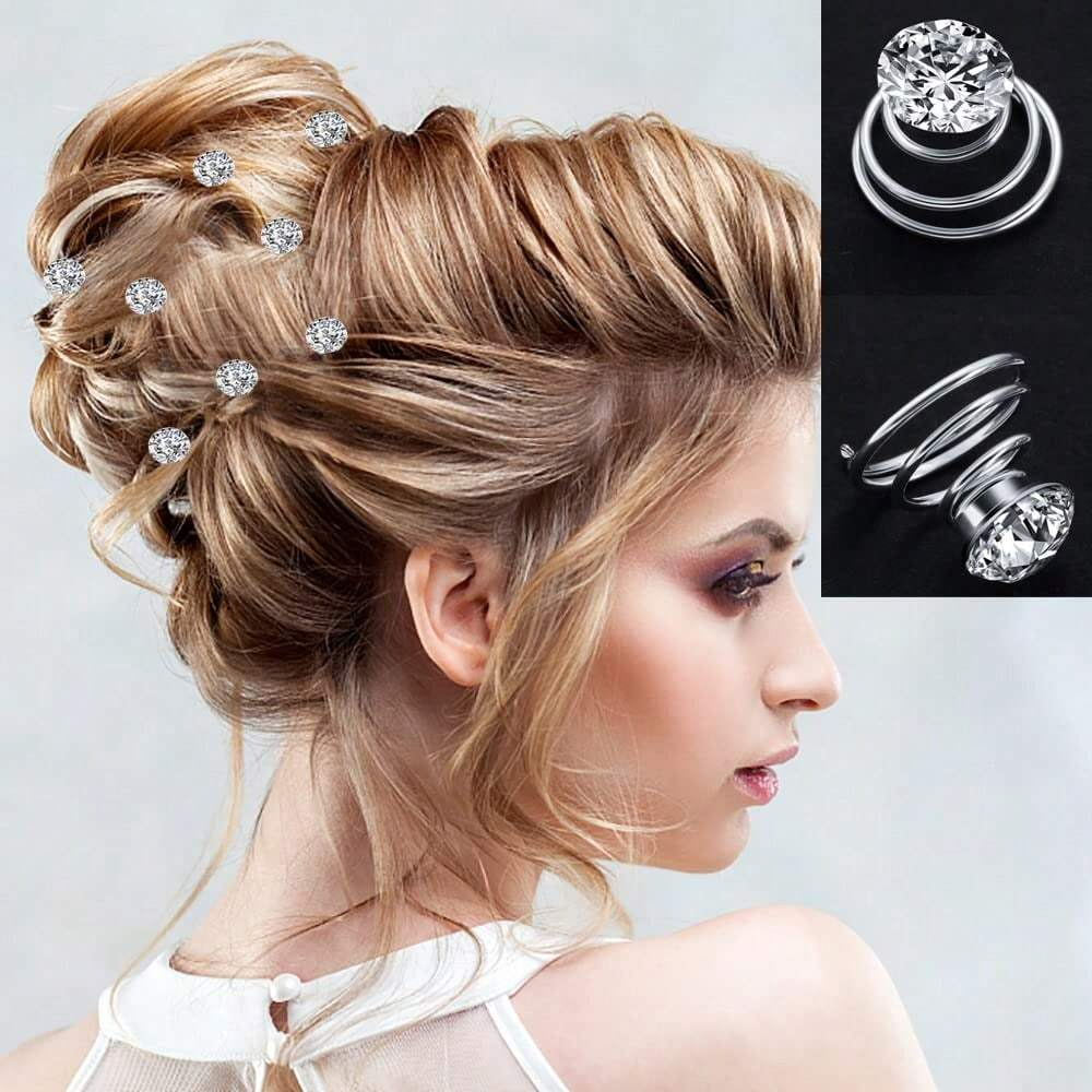 Hair Spirals In Bridal Hair Accessories For Sale | UK