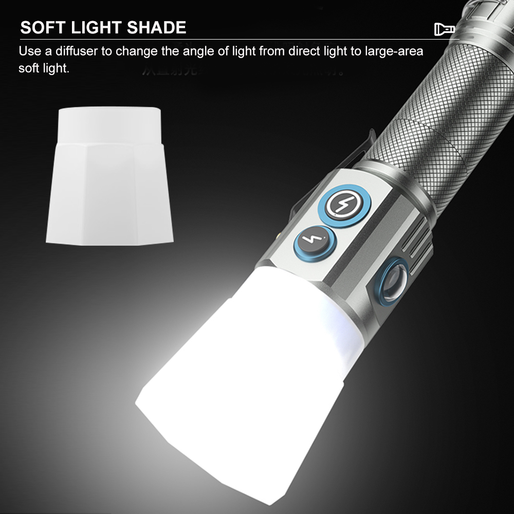 Asafee F235-X EDC LED Ultra Bright Mini Torch 3 * P35 LED+RPG LED ...
