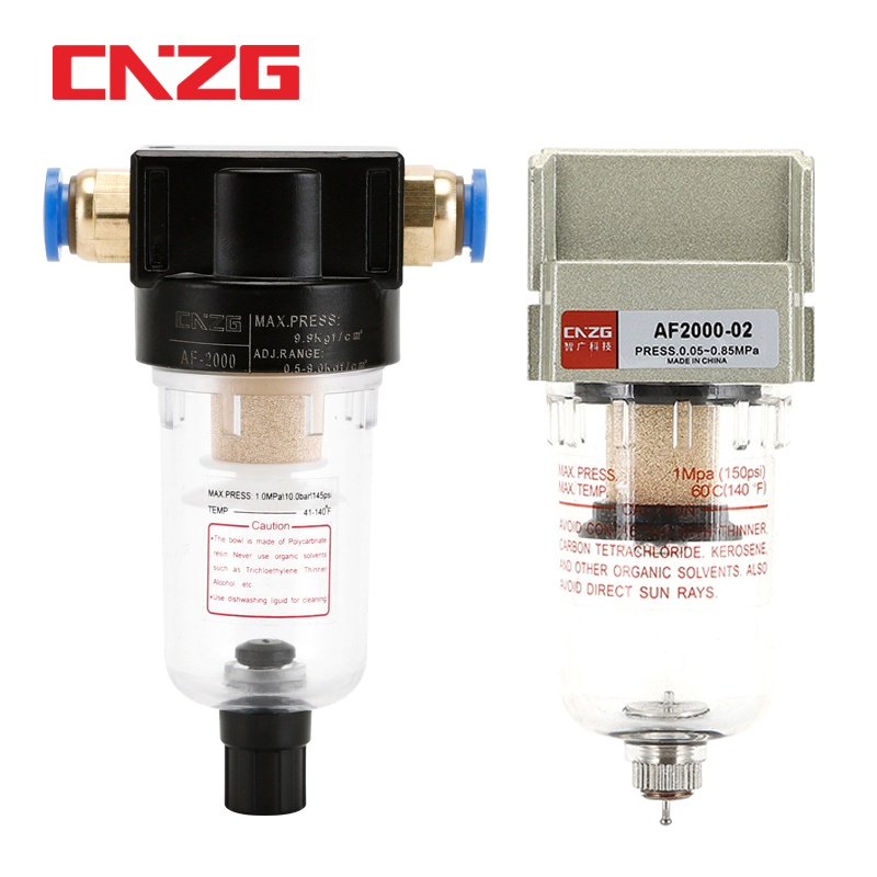 AF2000-02 /AF2000 Pneumatic Pressure Filter Air Compressor Water ...