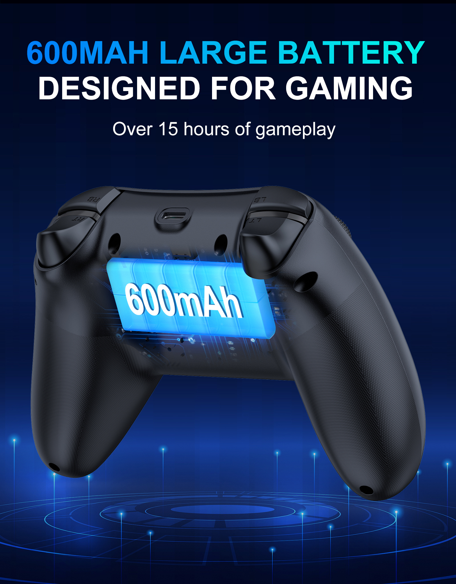 IINE PLUTUS WIRELESS CONTROLLER for PC with 256-LevelHall Trigge rwith ...