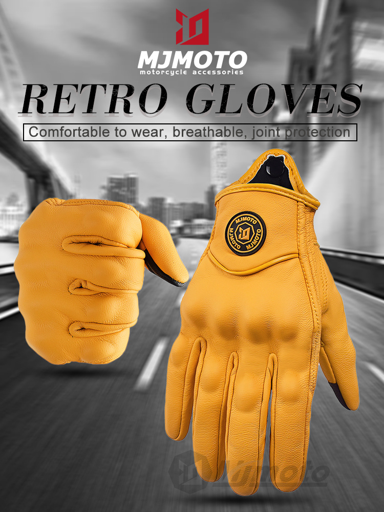 Black Men's Leather Motorcycle Gloves At Rs 100/piece In Mumbai | ID - Foto 9