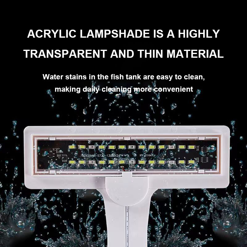 5W Aquarium LED Light Waterproof Fish Tank Light Aquarium Accessories ...