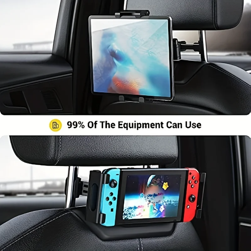 Adjustable Cradle Mount for Tablets and Phones in Car | Shopee Philippines