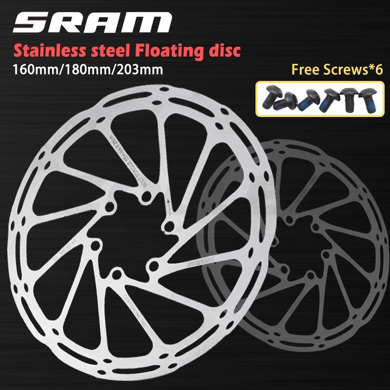 Mtb Rotor Disc Brake Rotor 160Mm 180Mm 203MM For Sram Rotors Sagmit Rotor  Mountain Bike With Bolts
