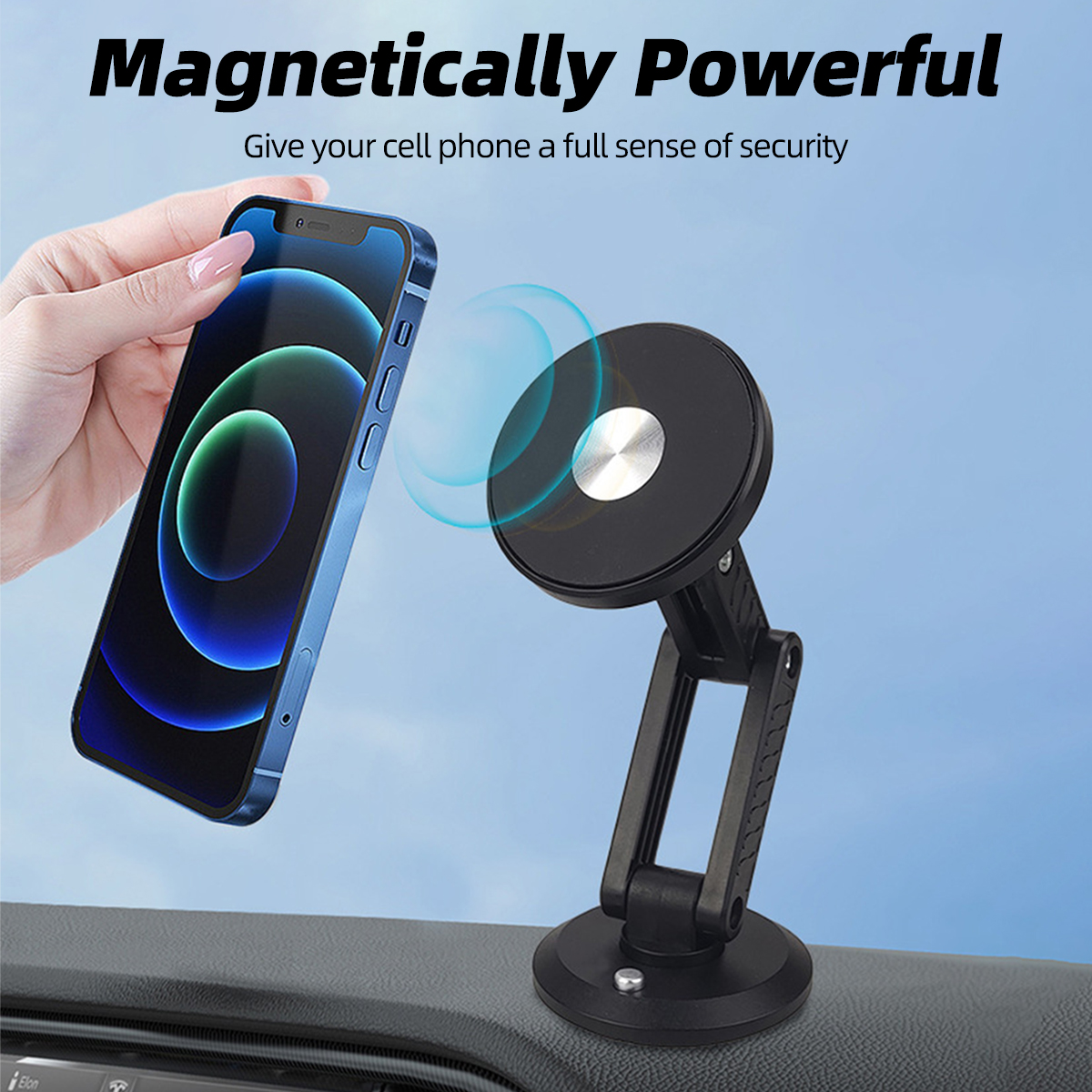 Ankndo Car Mobile Phone Stand For Car Dashboard Navigation