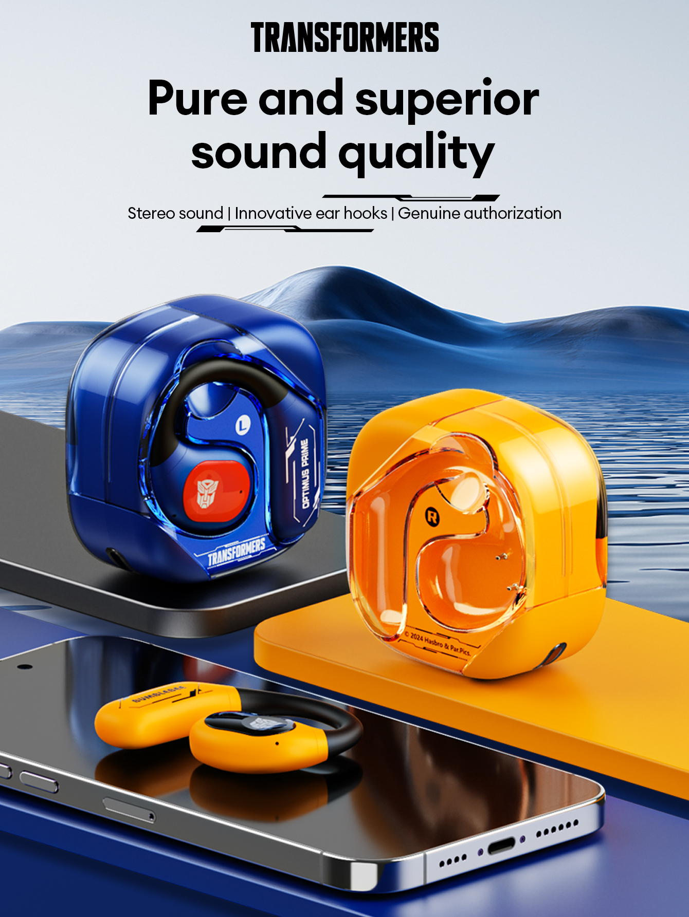 Transformadores TFT18 Wireless Bluetooth Headset OnEar Bluetooth
