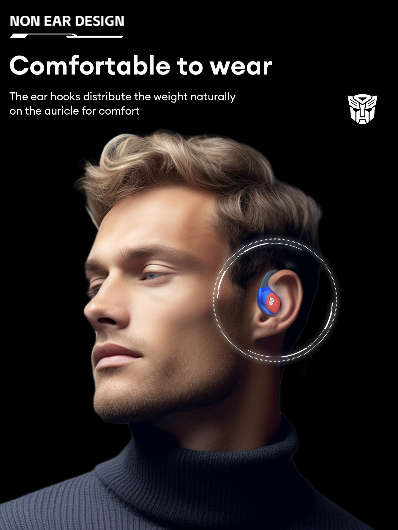 Transformadores TFT18 Wireless Bluetooth Headset OnEar Bluetooth