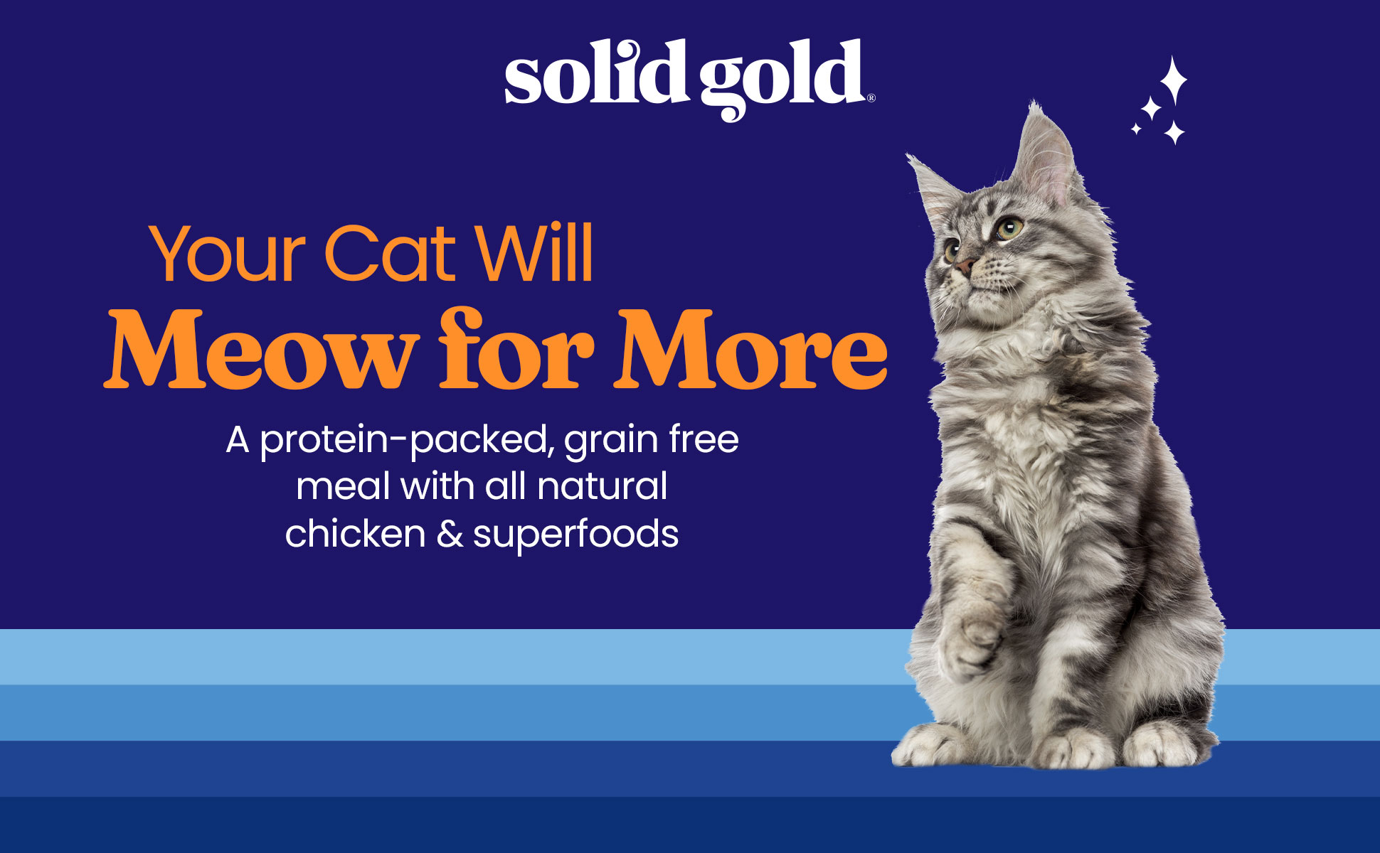 SolidGold High Protein Dry Cat Food with Digestive Probiotics Grain ...