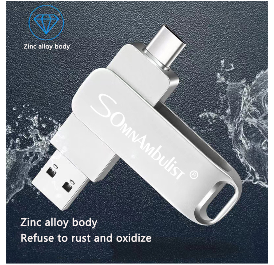 SomnAmbulist original TYPE-C flash drive 8GB 16GB 32GB USB 2.0 pen ...