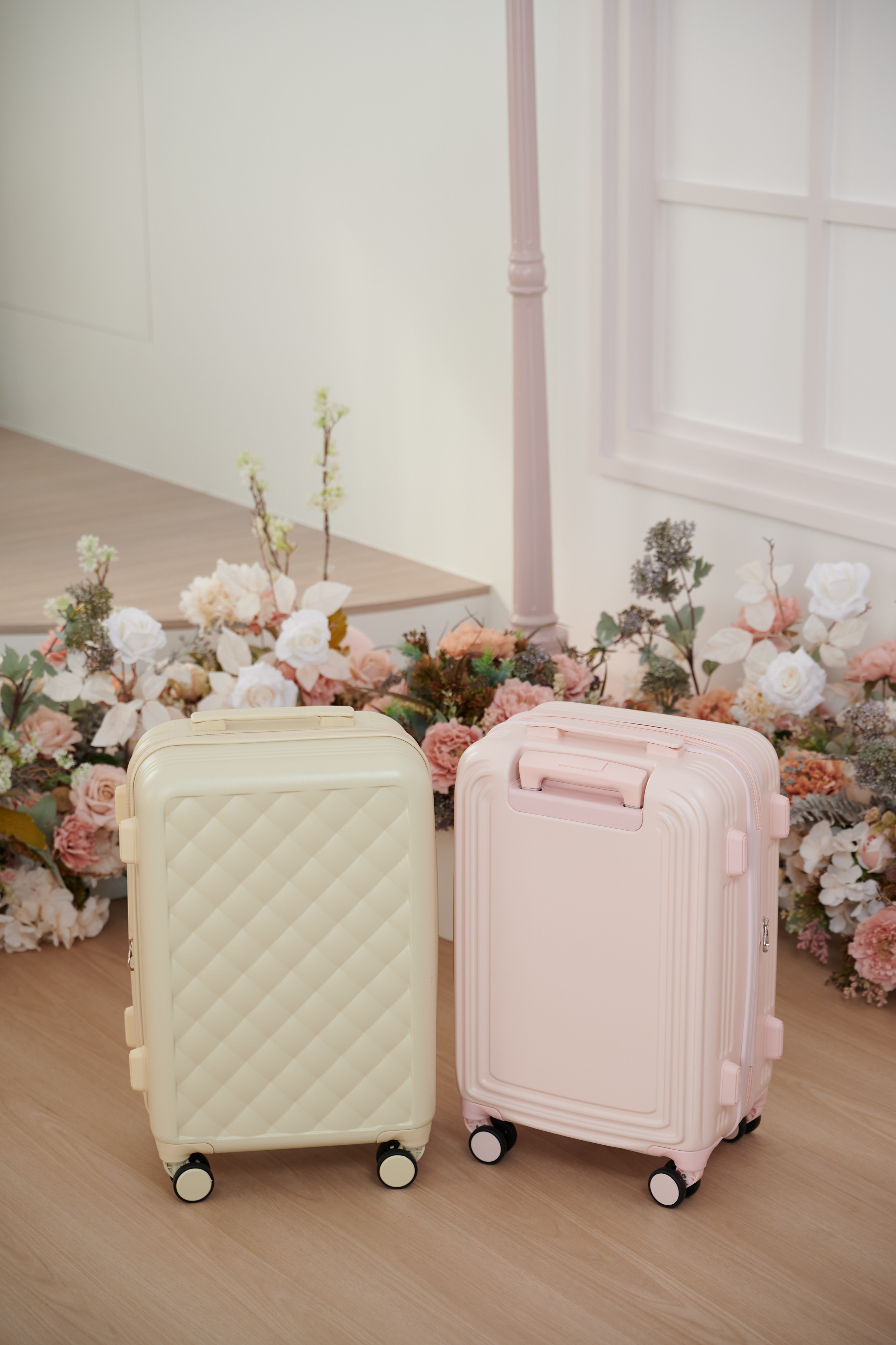 [Expandable] ROSE SERIES Suitcase Side Extender Zipper Frame TSA Lock ...