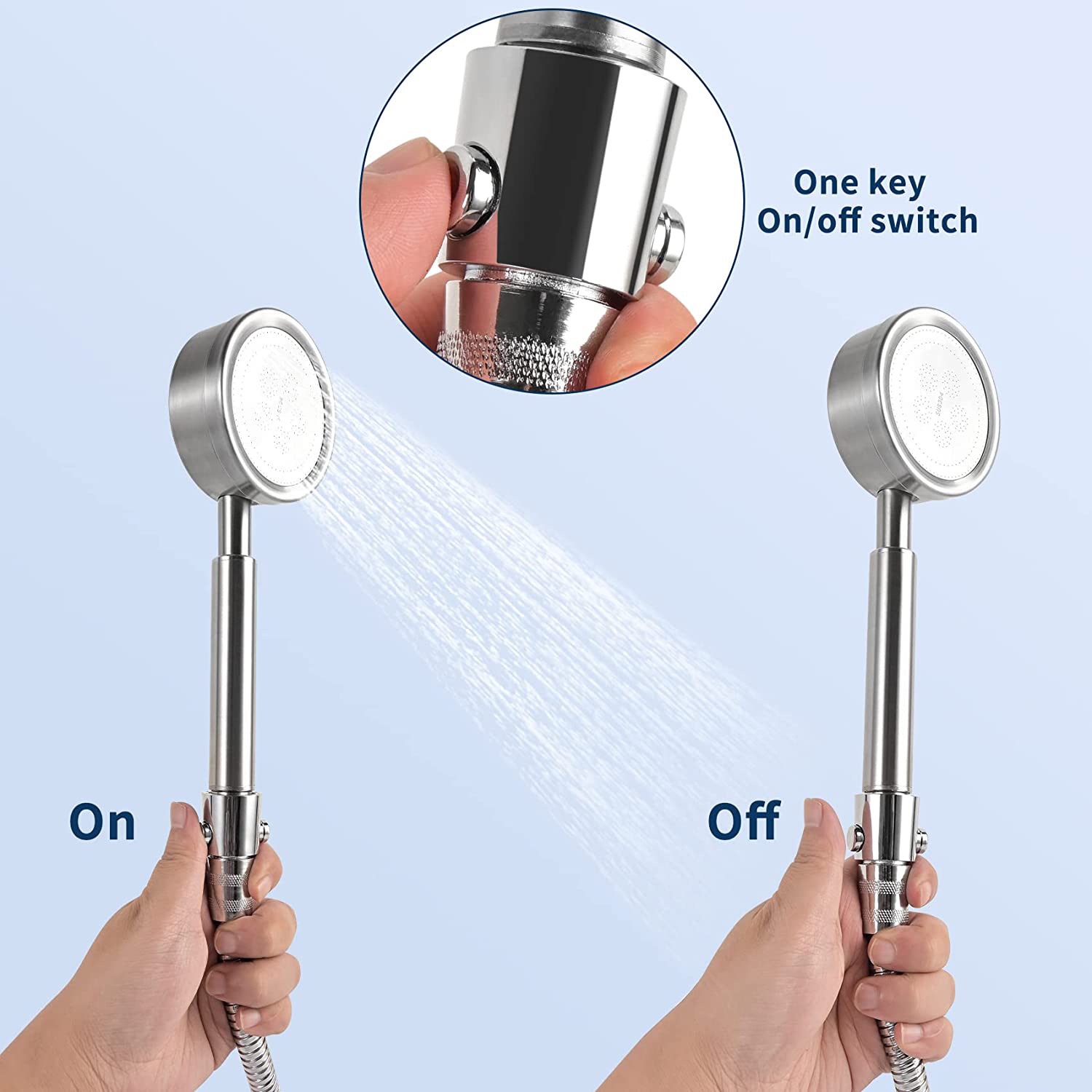 New Water Flow Control Valve - Angle Stop for Handheld Shower, Water ...