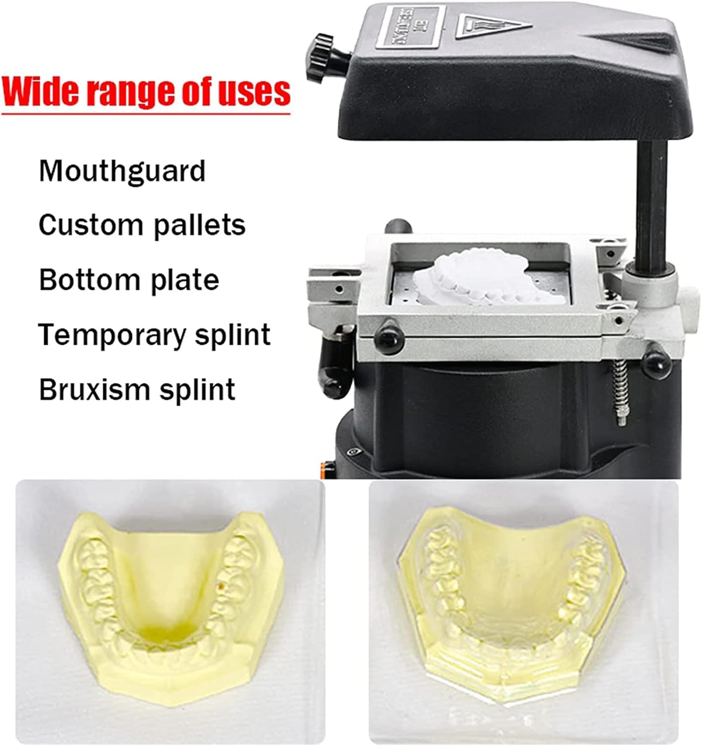1200W Dental Laminating Machine Vacuum Former Orthodontic Retainer ...