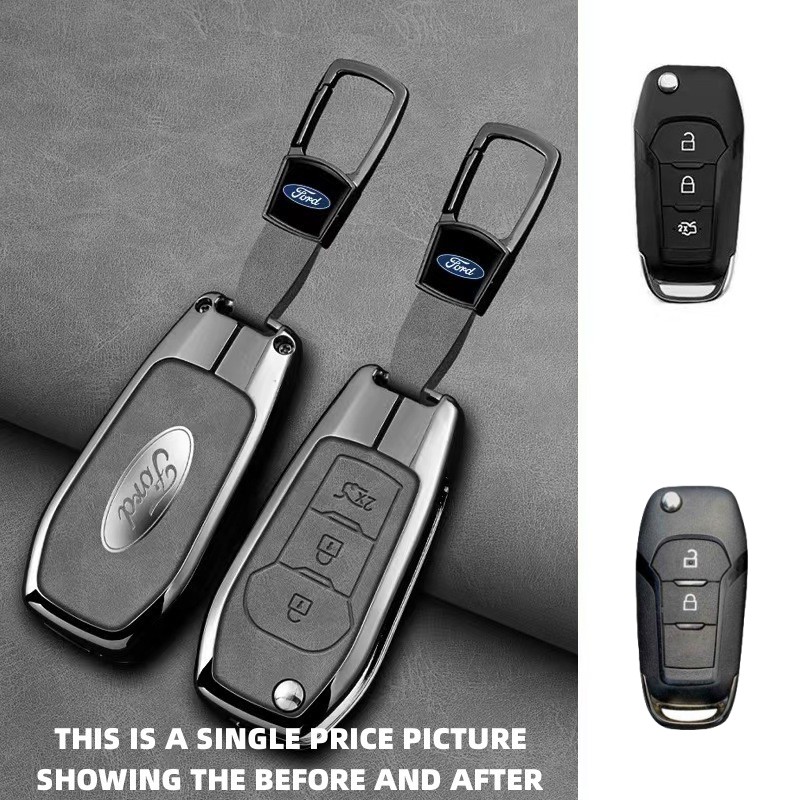 Ford everest Alloy Key Case cover key cases Ford Key Shell holder pouch ...