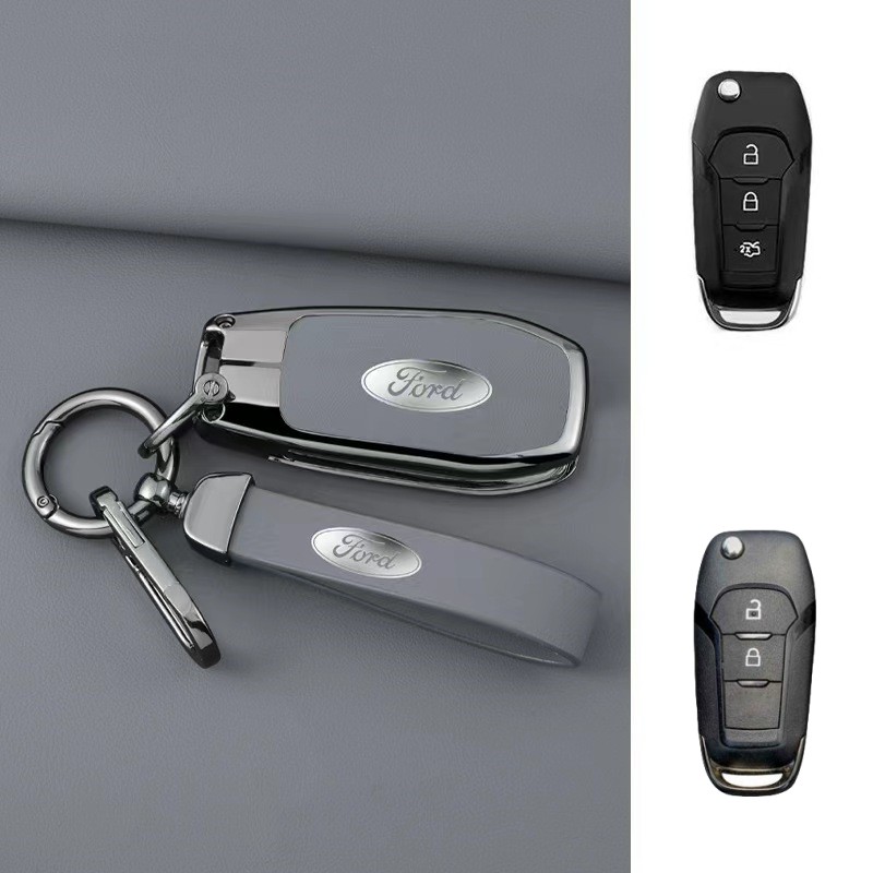 Ford everest Alloy Key Case cover key cases Ford Key Shell holder pouch ...