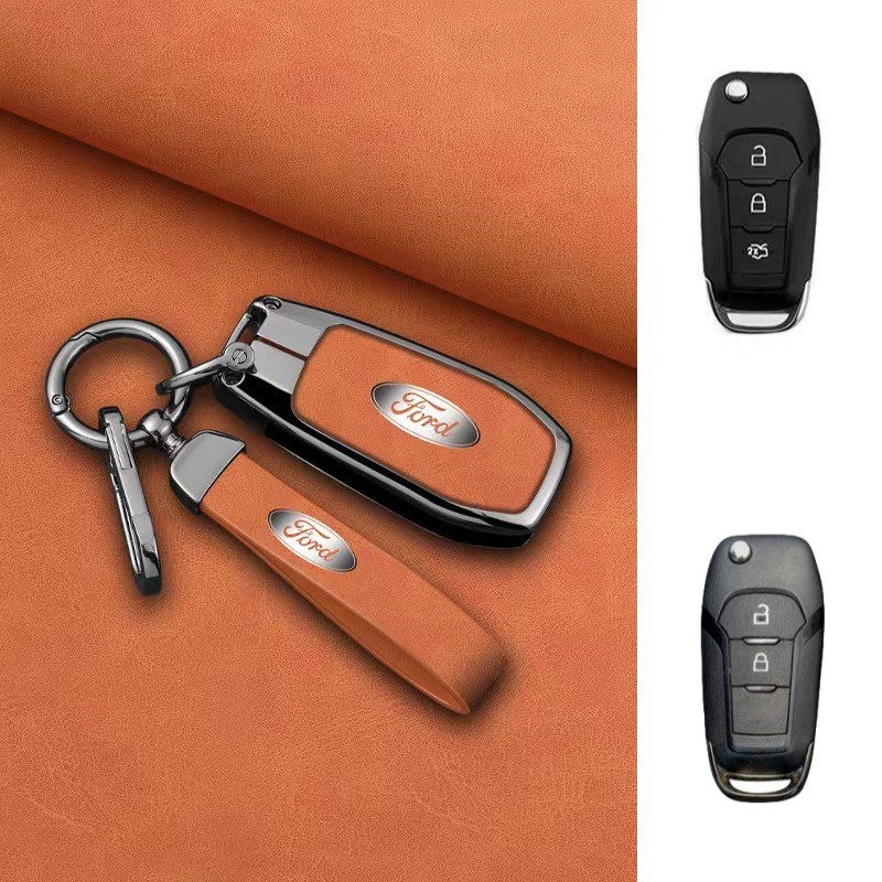 Ford everest Alloy Key Case cover key cases Ford Key Shell holder pouch ...
