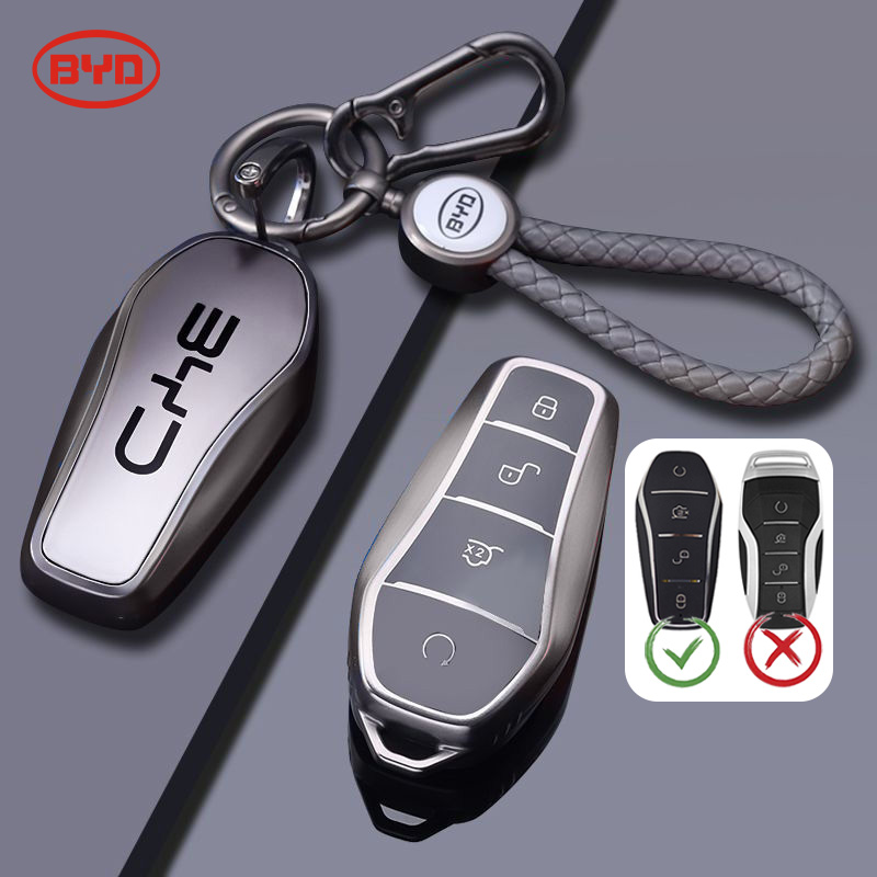 BYD M6 ATTO3 shark atto2 SEAL U keychain BYD dolphin/seal key cover ...
