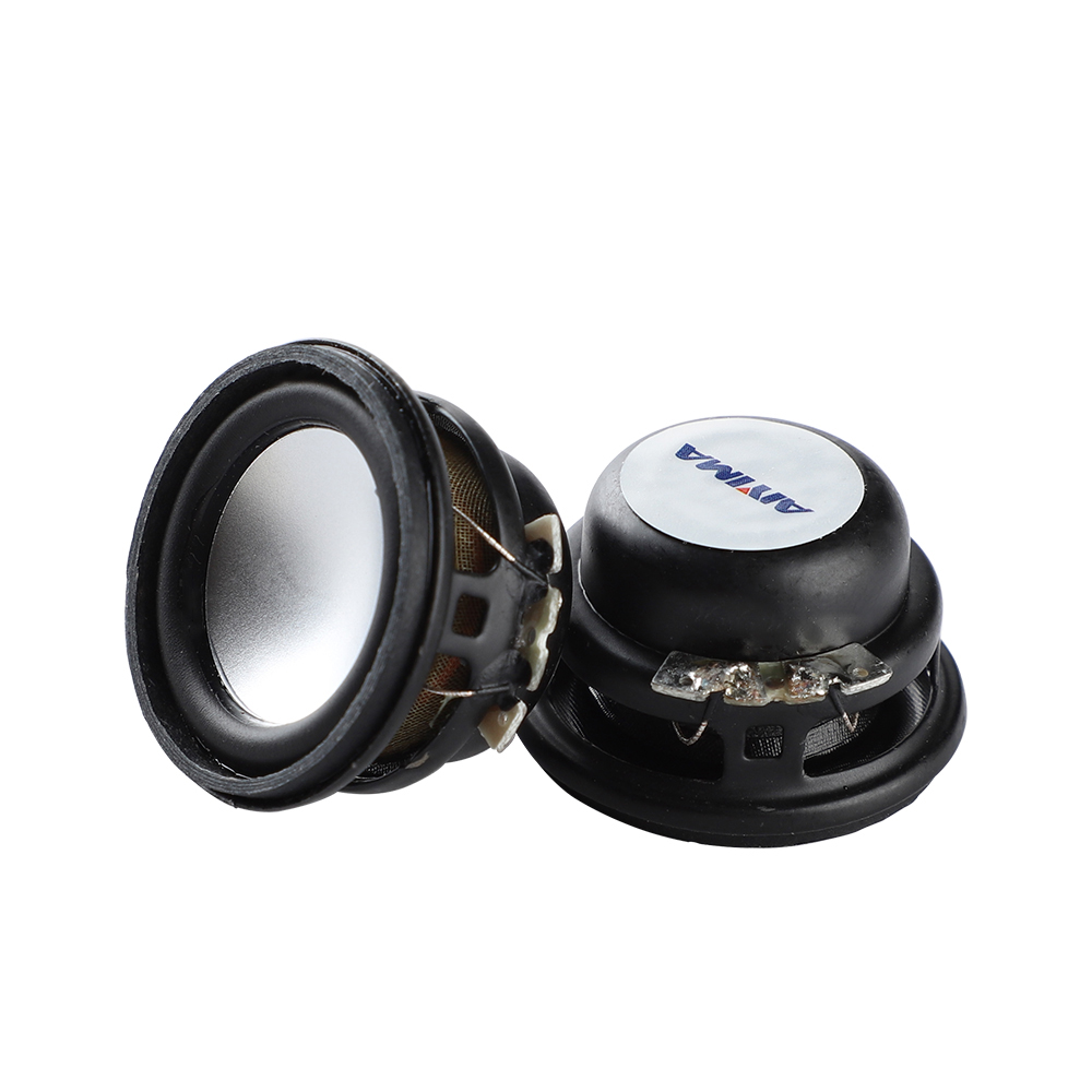 AIYIMA 2Pcs inch Speakers 4Ohm 3W Bass Multimedia Portable Speakers Audio  Woofer Loudspeaker DIY