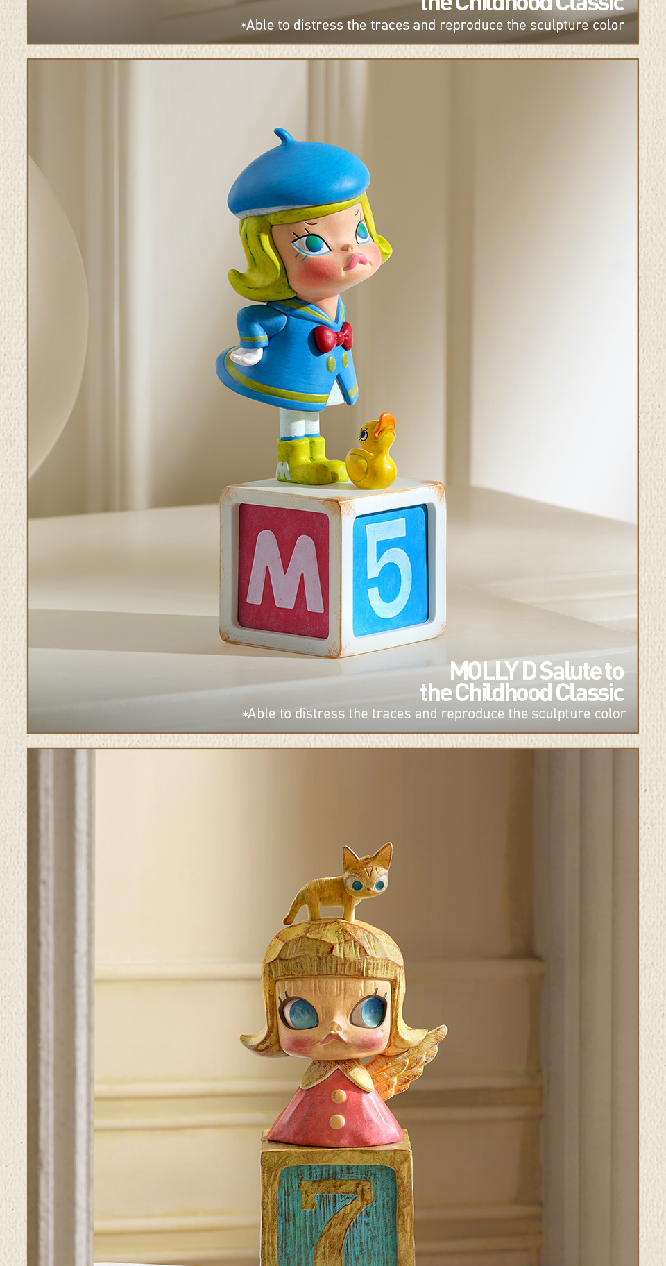 MOLLY Anniversary Statues Classical Retro 2 Series is here! It