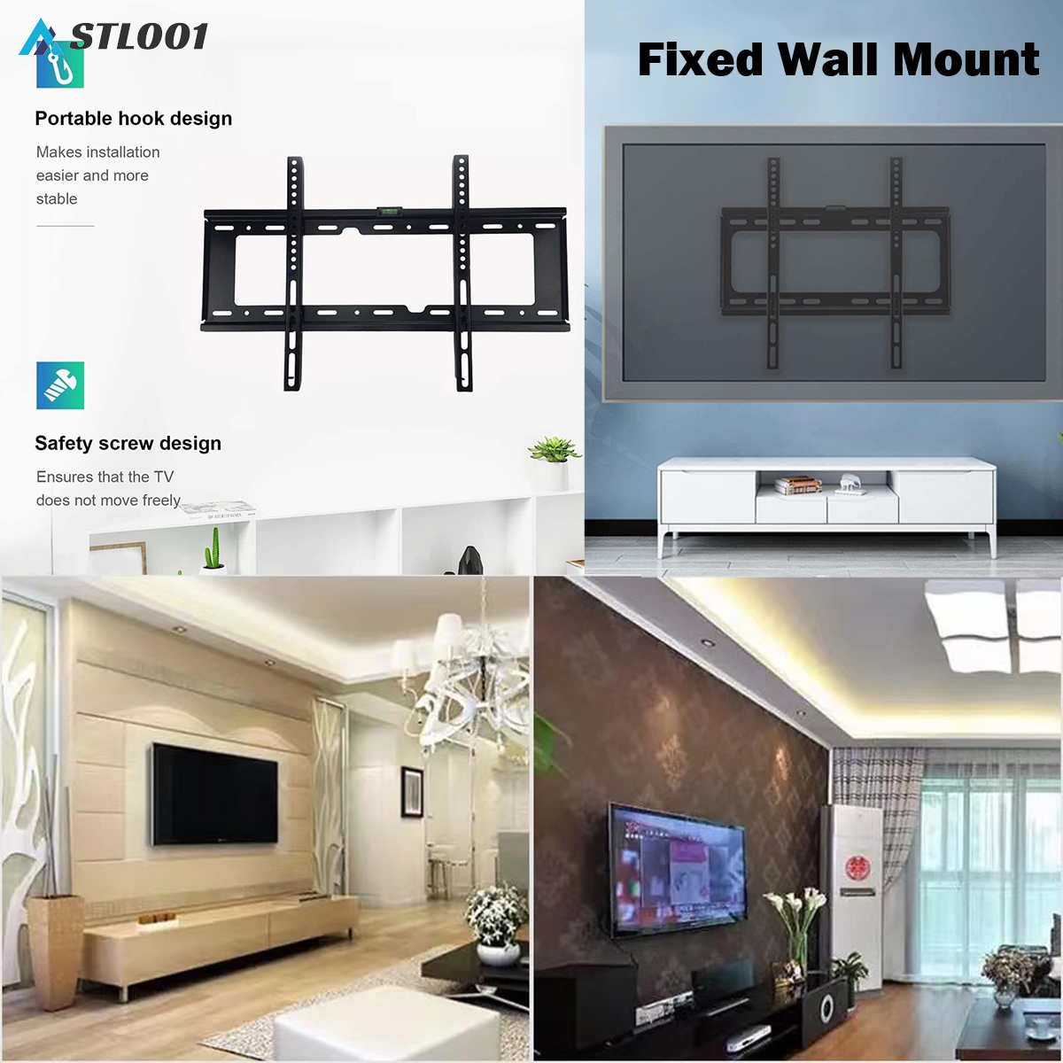 LCD LED TV Wall mount Bracket Expose TV Wall Mount Bracket Wall Mount ...